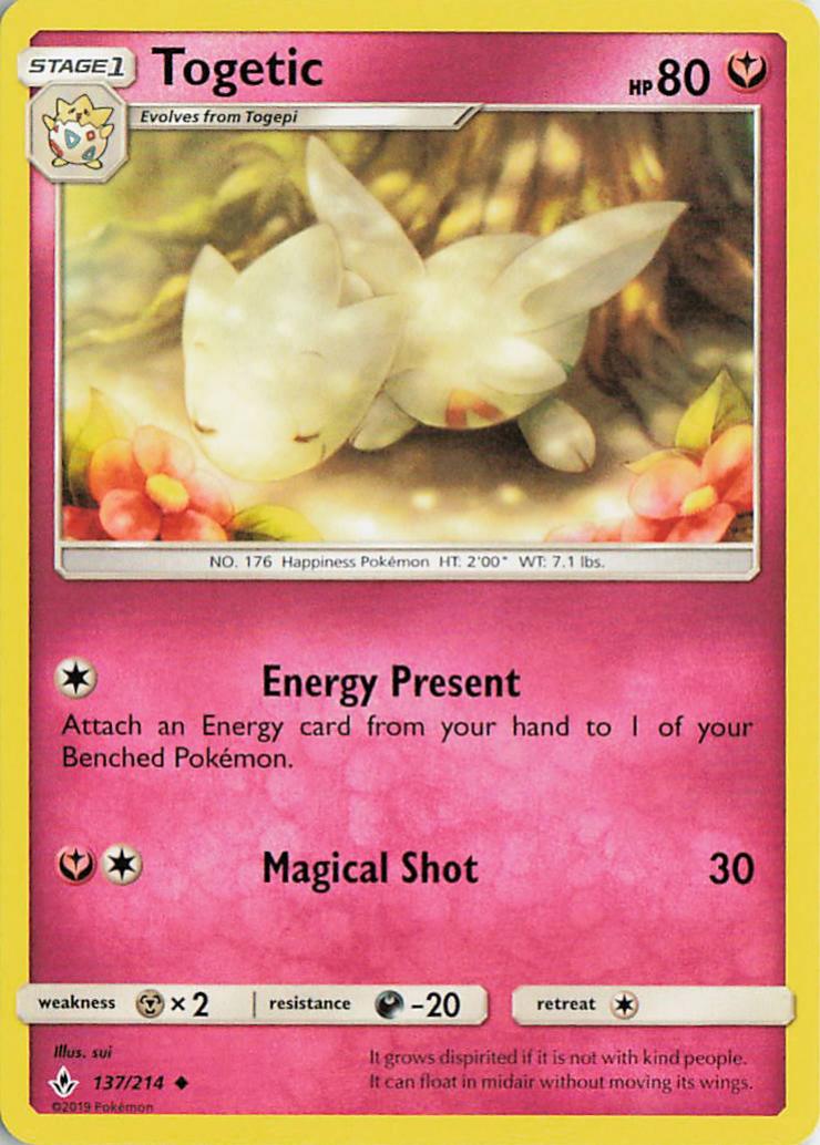 Togetic - Unbroken Bonds 137/214