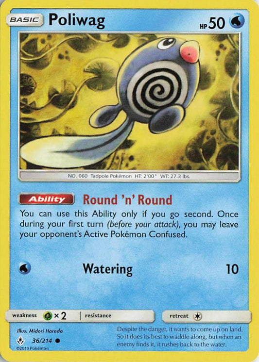 Poliwag - Unbroken Bonds 36/214