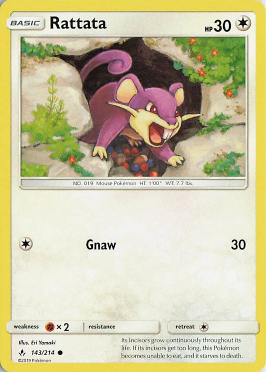 Rattata - Unbroken Bonds 143/214