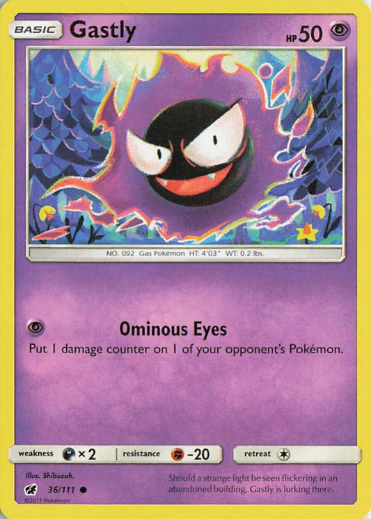 Gastly - Crimson Invasion 36/111
