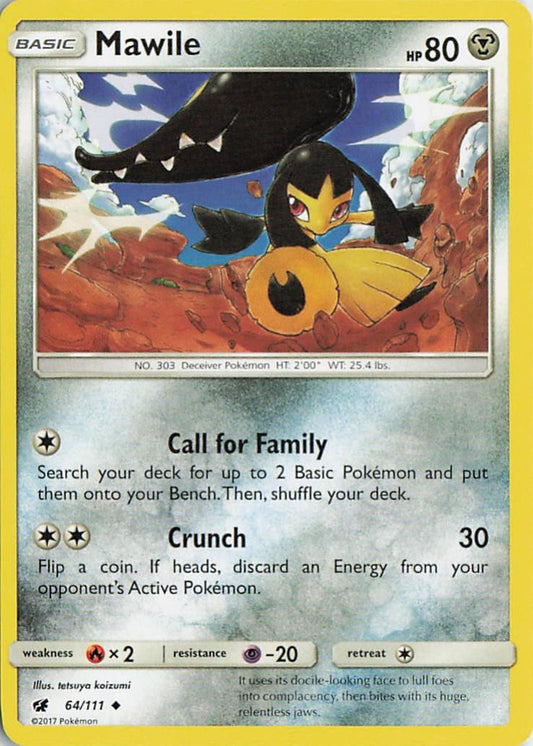 Mawile - Crimson Invasion 64/111