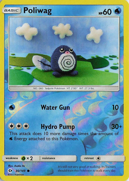 Poliwag - Sun & Moon 30/149 (Reverse Holo)