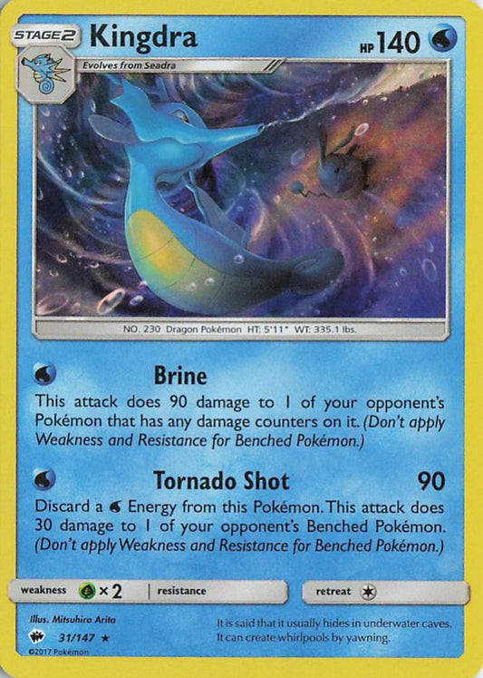 Kingdra - Burning Shadows 31/147 (Holo)