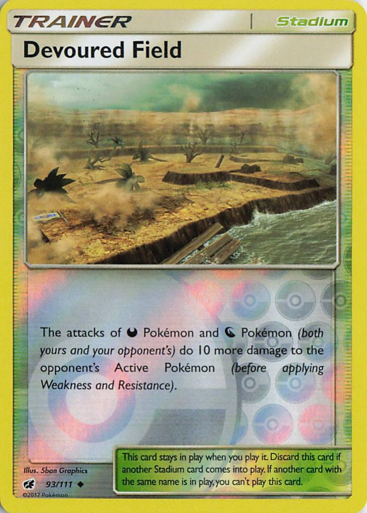 Devoured Field - Crimson Invasion 93/111 (Reverse Holo)