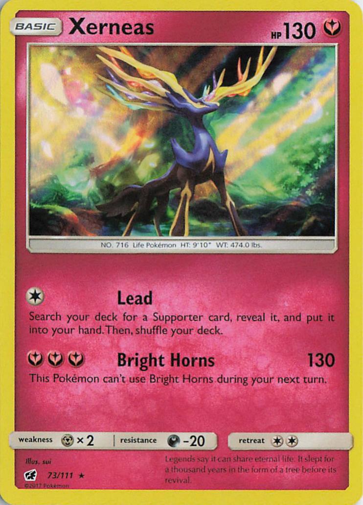 Xerneas - Crimson Invasion 73/111 (Holo)
