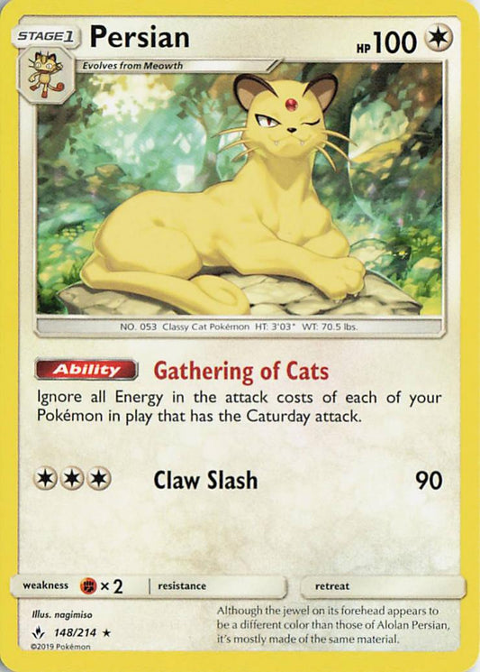 Persian - Unbroken Bonds 148/214 (Holo)