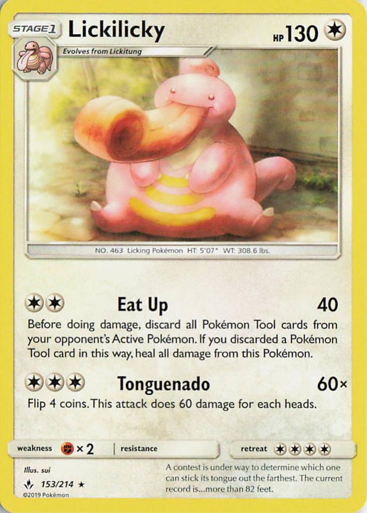 Lickilicky - Unbroken Bonds 153/214 (Holo)