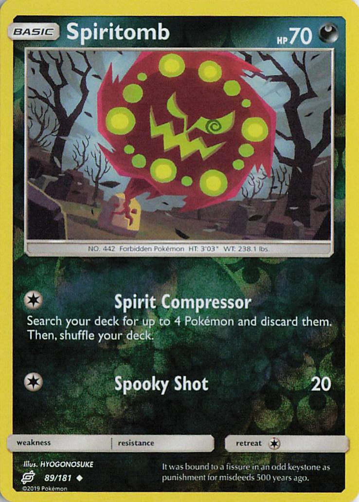 Spiritomb - Team Up 89/181