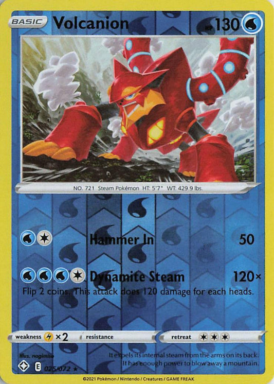Volcanion - Shining Fates 025/072 (Reverse Holo)