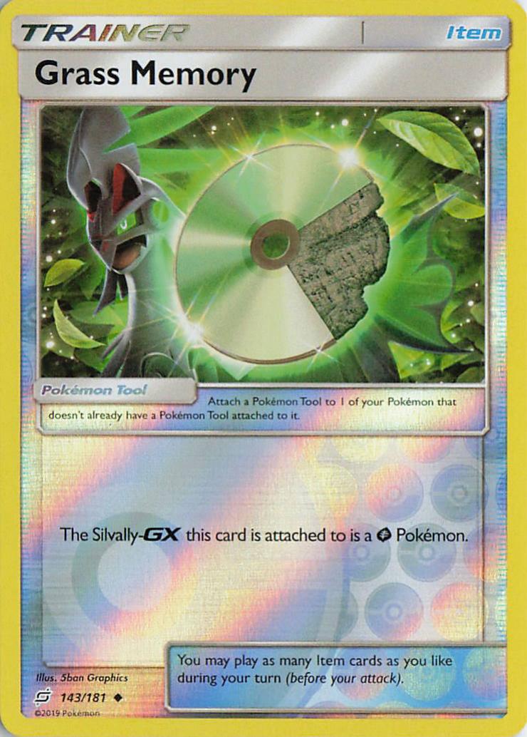 Grass Memory - Team Up 143/181 (Reverse Holo)