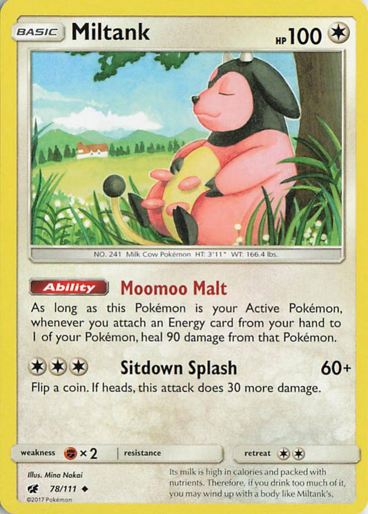 Miltank - Crimson Invasion 78/111