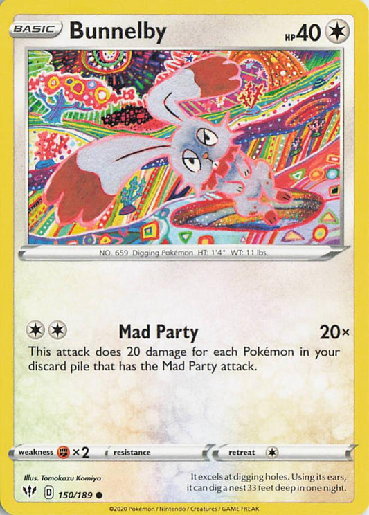 Bunnelby - Darkness Ablaze 150/189