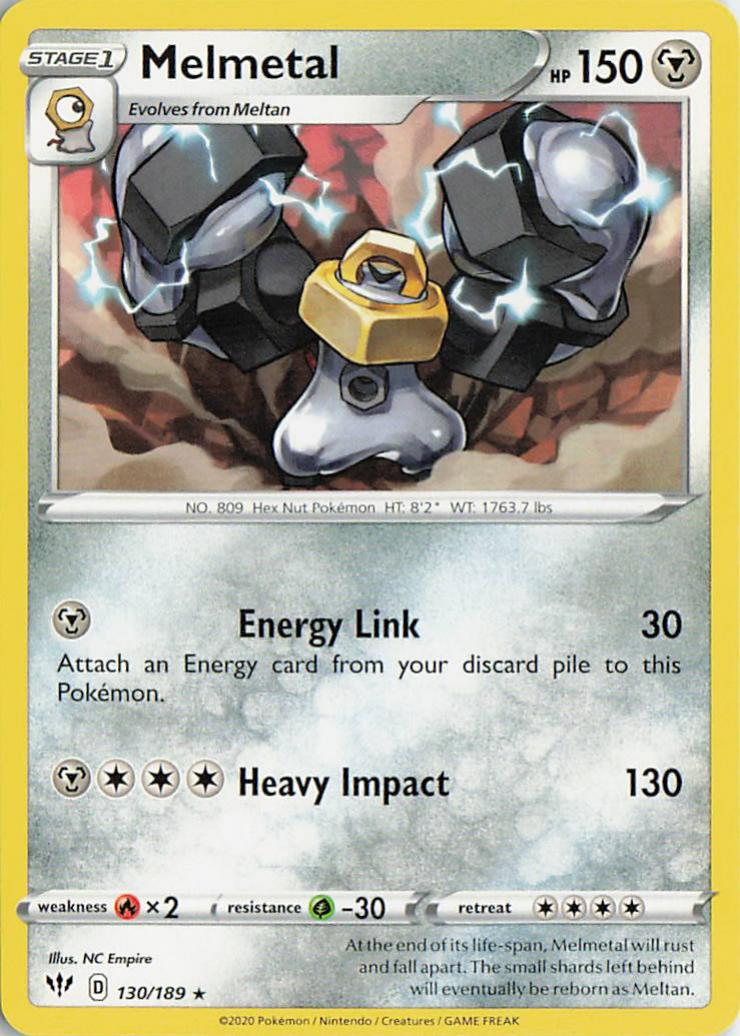 Melmetal - Darkness Ablaze 130/189 (Holo)
