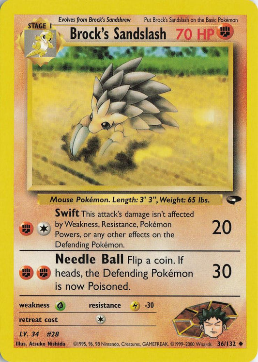 Brock's Sandslash - Gym Challenge 36/132