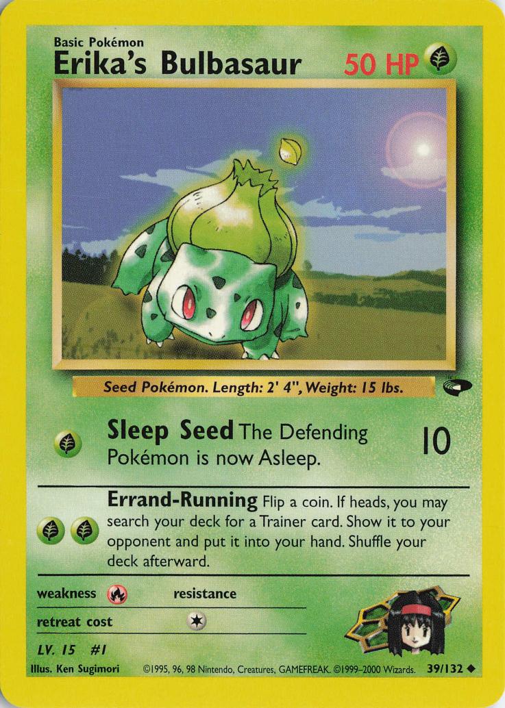 Erika's Bulbasaur - Gym Challenge 39/132
