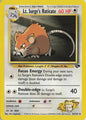 Lt. Surge's Raticate - Gym Challenge 53/132