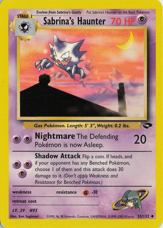 Sabrina's Haunter - Gym Challenge 55/132