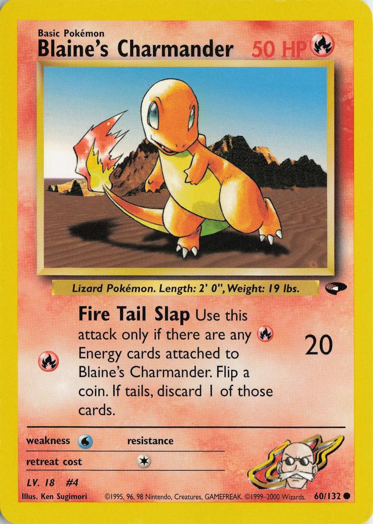 Blaine's Charmander - Gym Challenge 60/132
