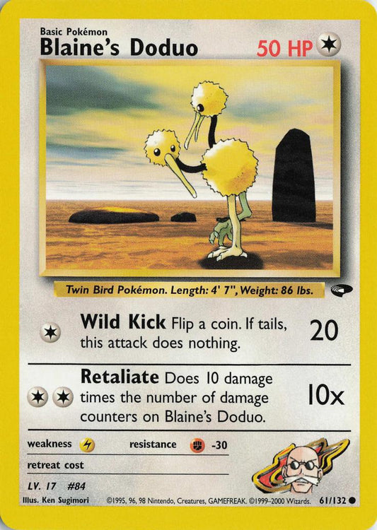 Blaine's Doduo - Gym Challenge 61/132