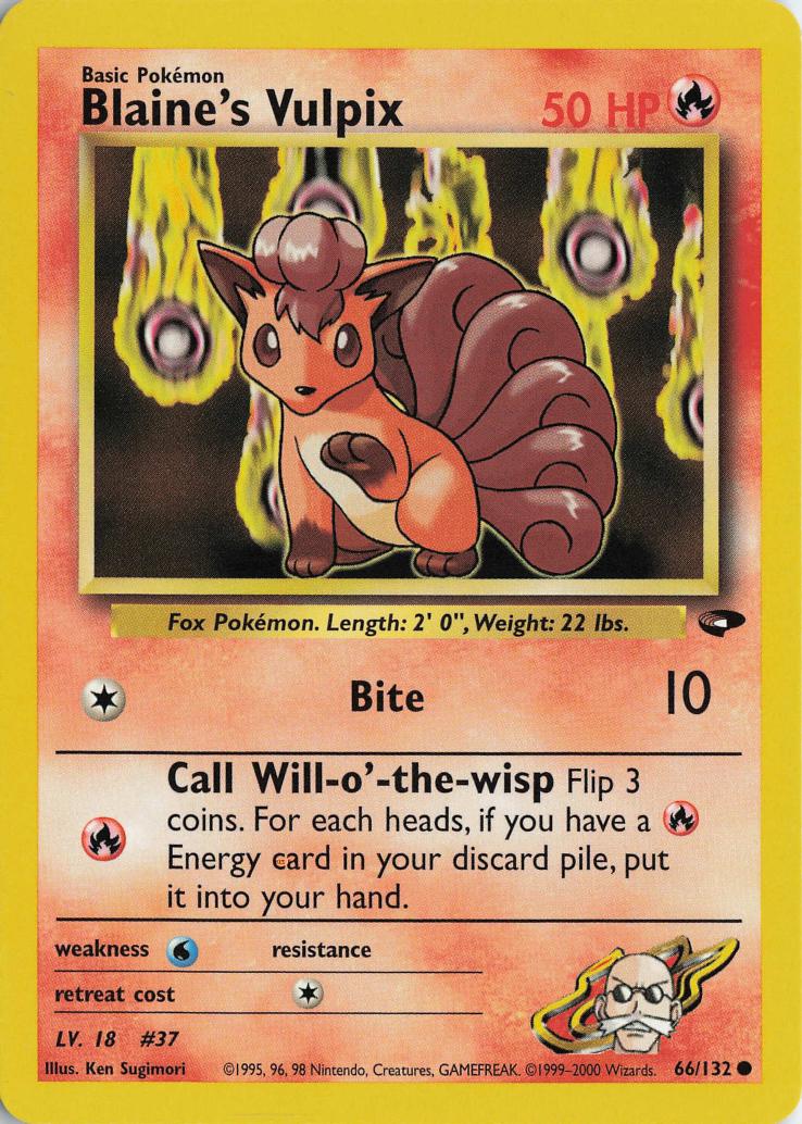 Blaine's Vulpix - Gym Challenge 66/132