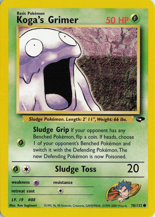 Koga's Grimer - Gym Challenge 78/132