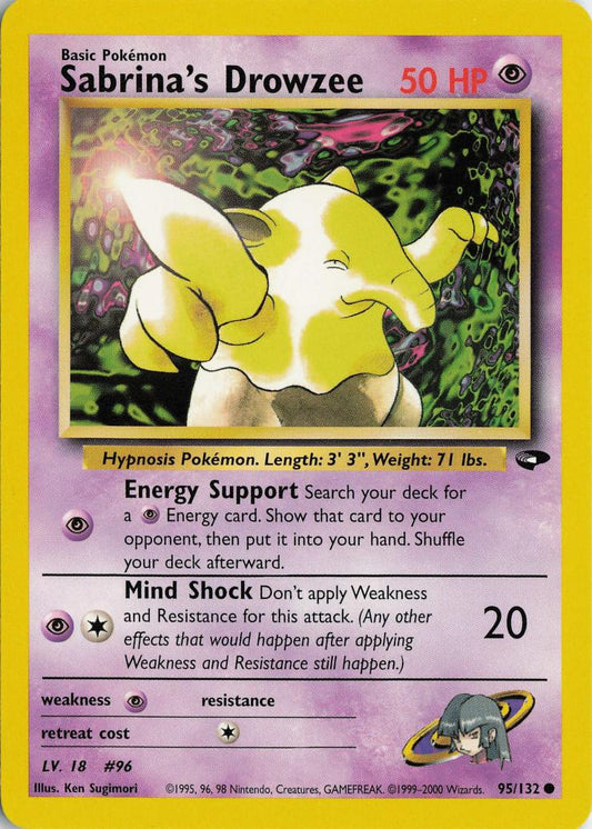 Sabrina's Drowzee - Gym Challenge 95/132