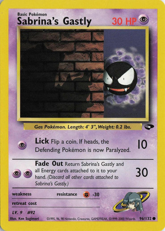 Sabrina's Gastly - Gym Challenge 96/132