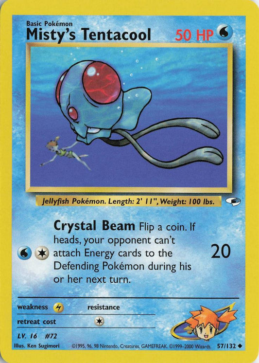 Misty's Tentacool - Gym Heroes 57/132