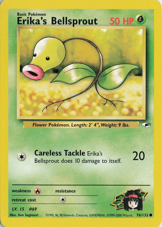 Erika's Bellsprout - Gym Heroes 76/132
