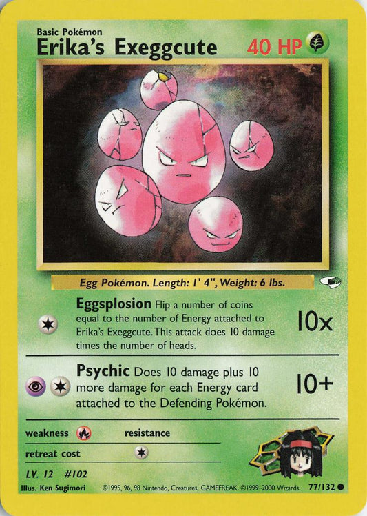 Erika's Exeggcute - Gym Heroes 77/132