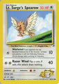 Lt. Surge's Spearow - Gym Heroes 83/132