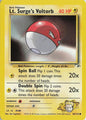 Lt. Surge's Voltorb - Gym Heroes 84/132