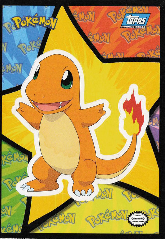 Topps sticker (Charmander)