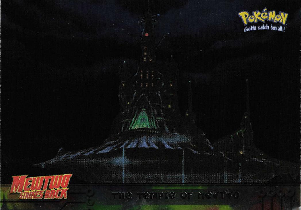 The Temple of Mewtwo - Topps Pokémon The First Movie