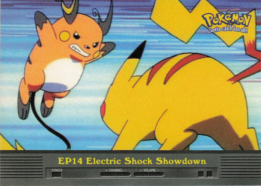 EP14 Electric Shock Showdown - Topps TV Animation Edition