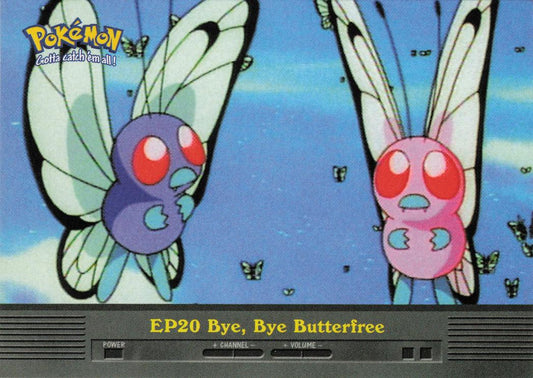 EP20 Bye Bye Butterfree - Topps TV Animation Edition