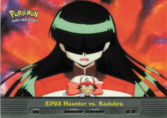 EP23 Haunter vs. Kadabra - Topps TV Animation Edition