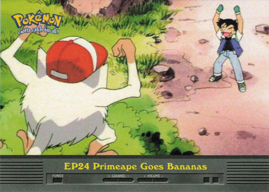 EP24 Primeape Goes Bananas - Topps TV Animation Edition