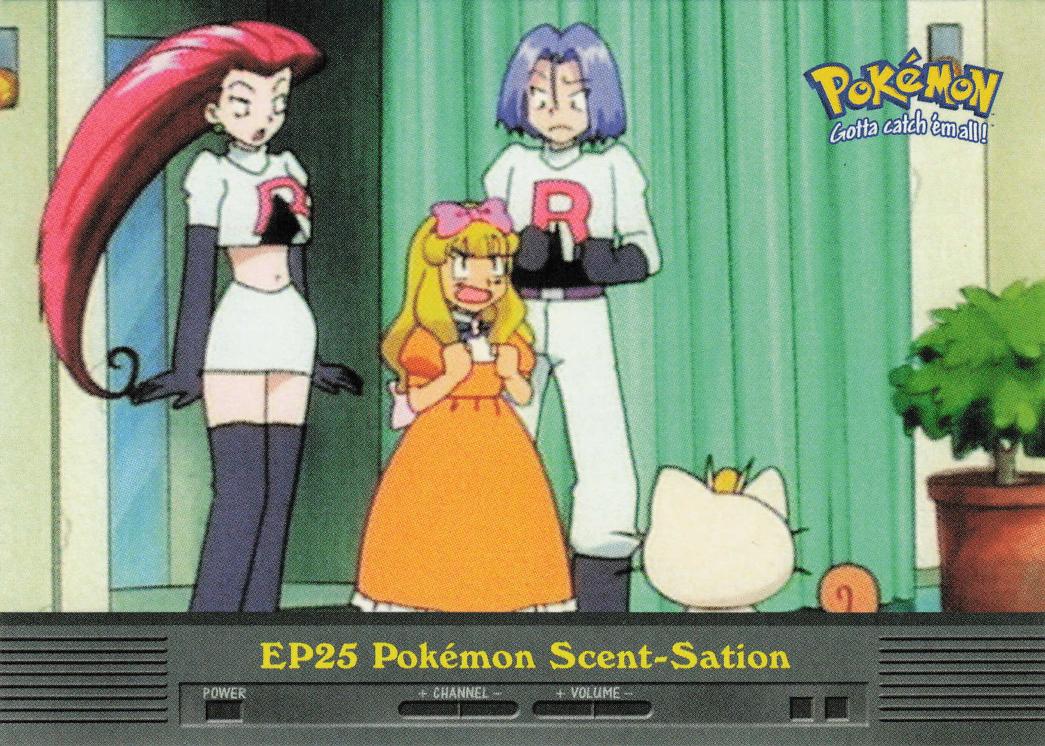 EP25 Pokemon Scent-Sation - Topps TV Animation Edition
