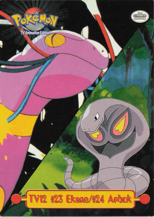 Ekans/Arbok TV12 - Topps TV Animation Edition