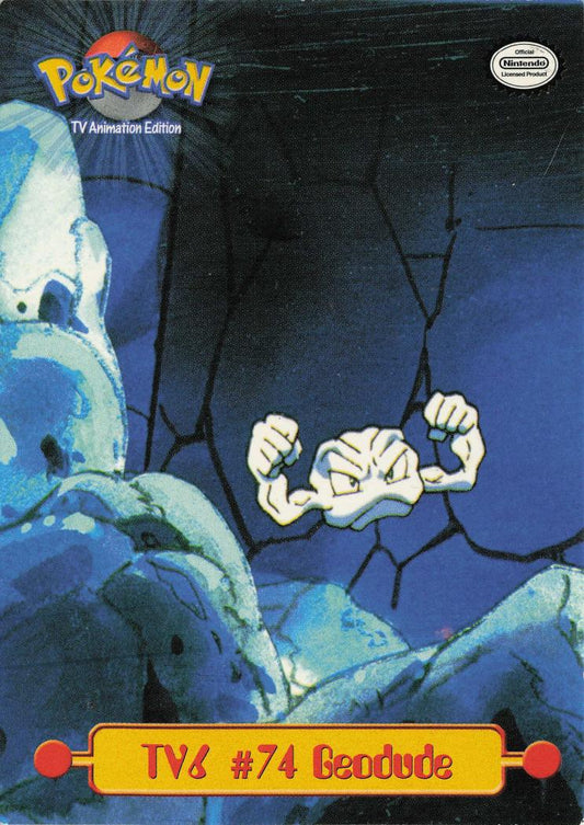Geodude TV6 #74 - Topps TV Animation Edition