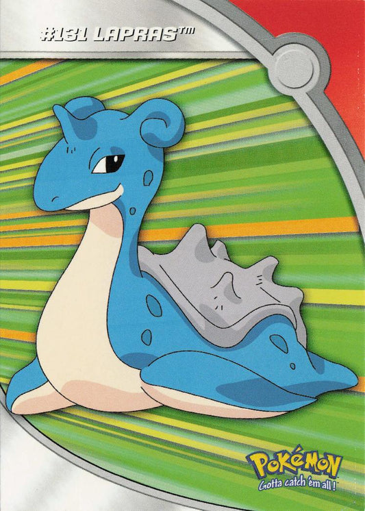 Lapras #131 - Topps TV Animation Edition