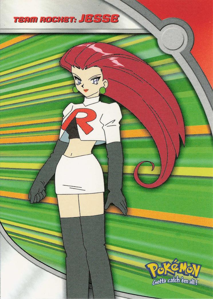 Team Rocket Jesse - Topps TV Animation Edition
