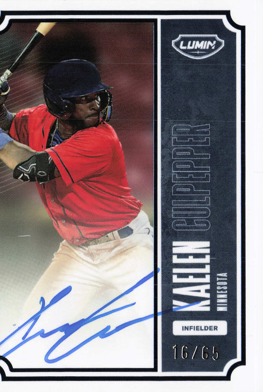 Kaelen Culpepper - 2026 Pulse Lumin Baseball L-KC 16/65