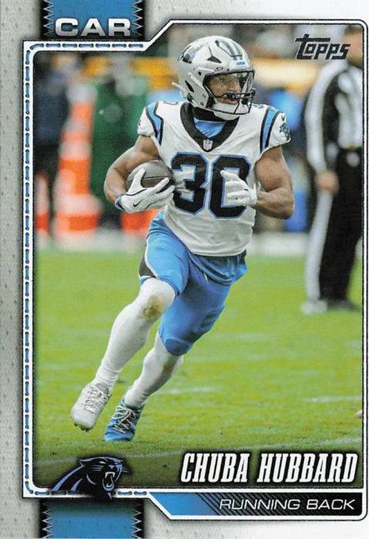 Chuba Hubbard - 2026 Topps Football #28
