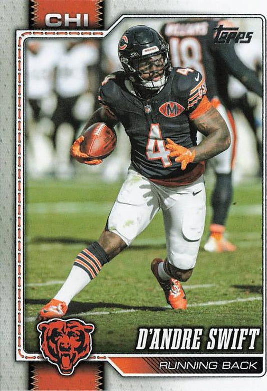 D'Andre Swift - 2026 Topps Football #37