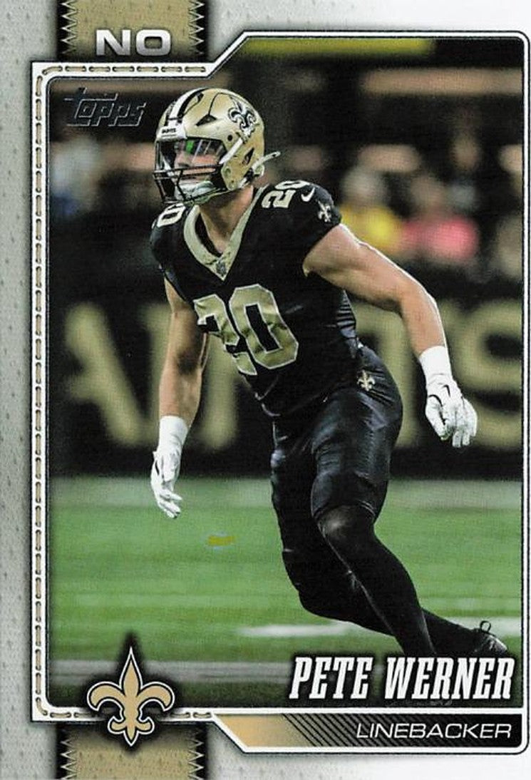 Pete Werner - 2026 Topps Football #44