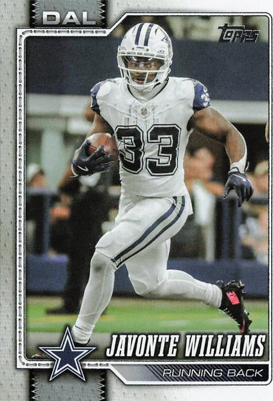 Javonte Williams - 2026 Topps Football #51