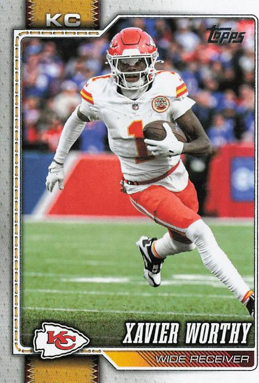 Xavier Worthy - 2026 Topps Football #96