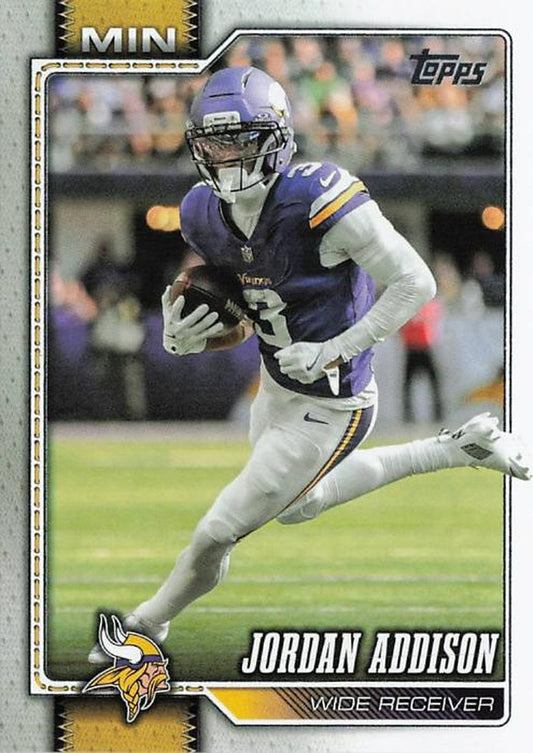 Jordan Addison - 2026 Topps Football #132